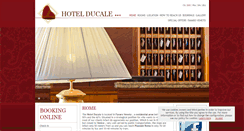 Desktop Screenshot of ducalehotel.com